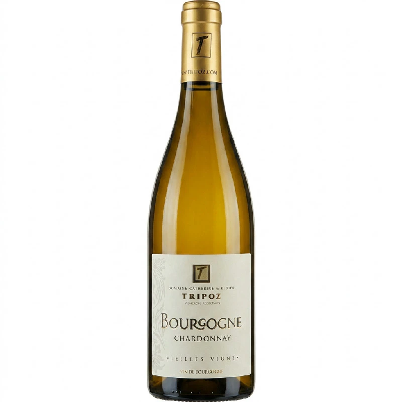 Chardonnay Bourgogne 2024 0,75 L – Domaine Tripoz 24050 by Domaine Tripoz color Svart