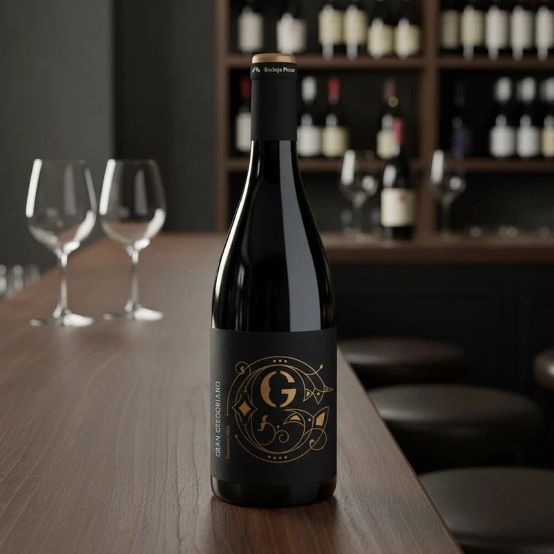 Gran Gregoriano Campo de Borja 0,75 L – Bodega Picos 24507 by Bodega Picos color Svart