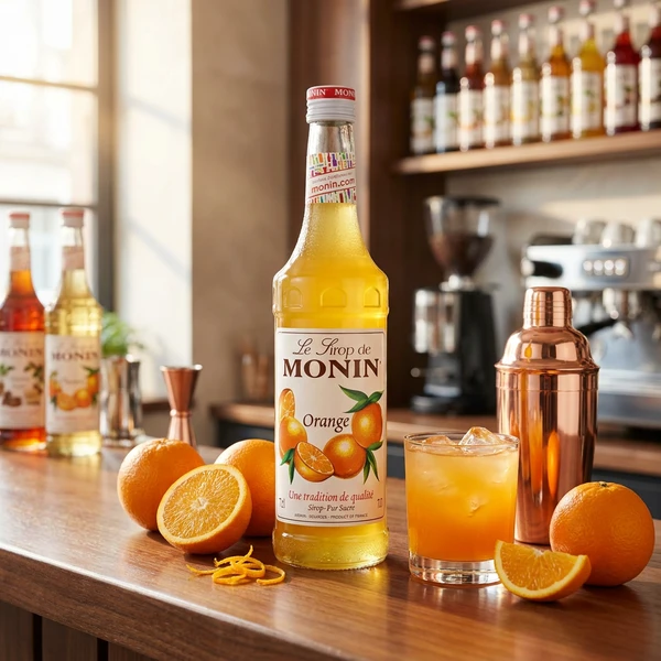 Monin Sirup Orange / Appelsin FL 70 61237 by MONIN color Oranje