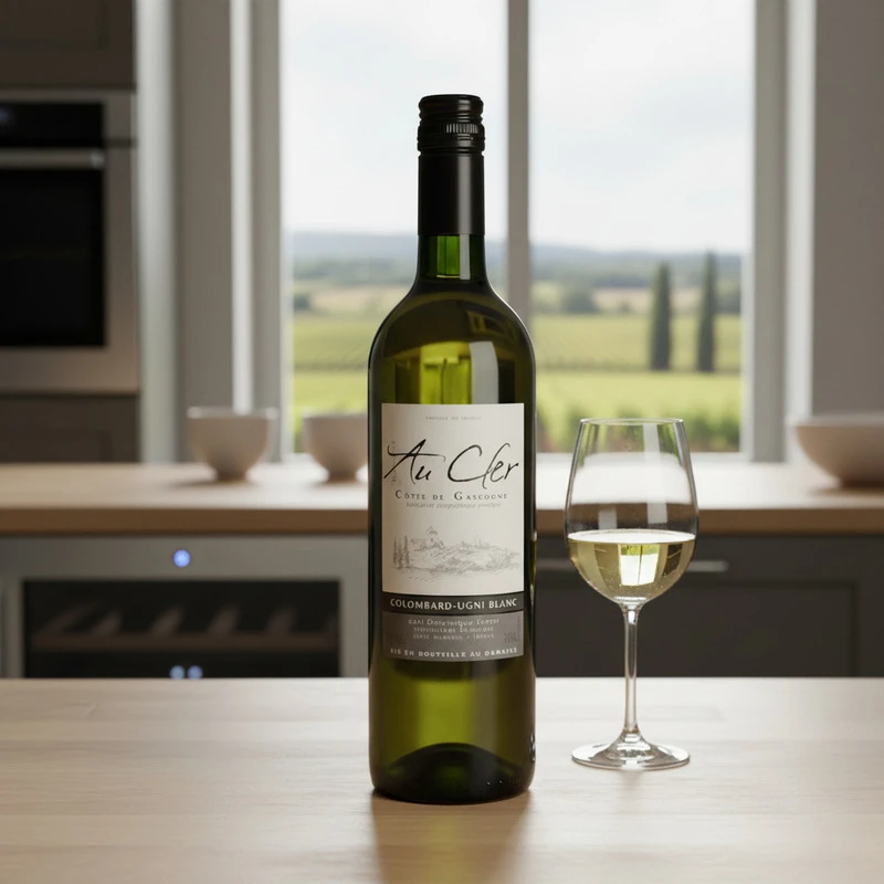 Gascogne Vignes au Cler 0,75 L – Dominique Ferret 24665 by Dominique Ferret color Svart