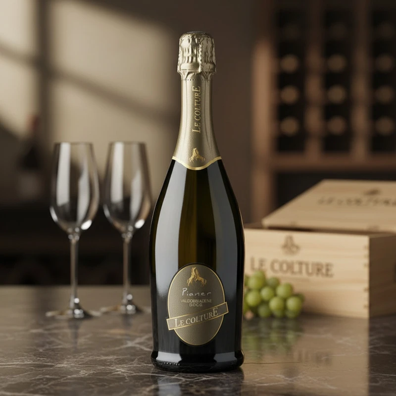 Prosecco Valdobbiadene Pianer DOCG 0,375 L – Le Colture 25060 by Le Colture color Svart