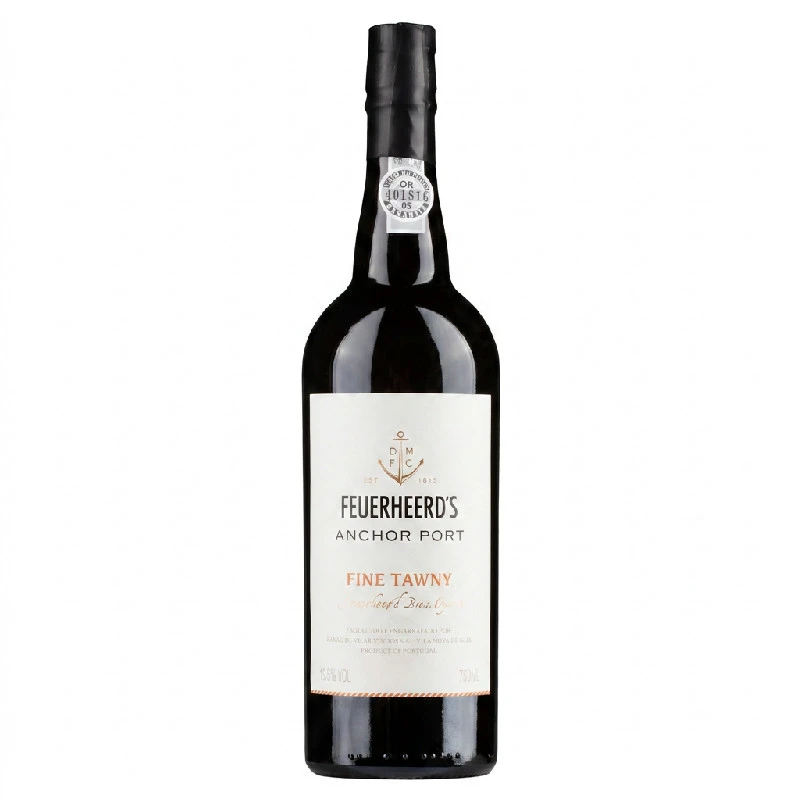 Portwein Fine Tawny 0,75 L – Feuerheerds 25064 by Feuerheerds color Svart