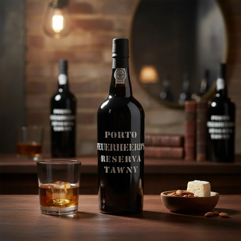 Portwein Reserva Tawny 0,75 L – Feuerheerds 25066 by Feuerheerds color Svart