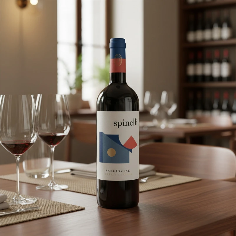 Sangiovese Terre di Chieti 0,75 L – RDP Spinelli 25090 by RDP Spinelli color Svart