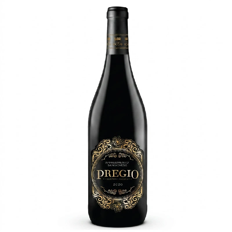Sangiovese Appassimento 0,75 L – Pregio 25135 by Pregio color Svart