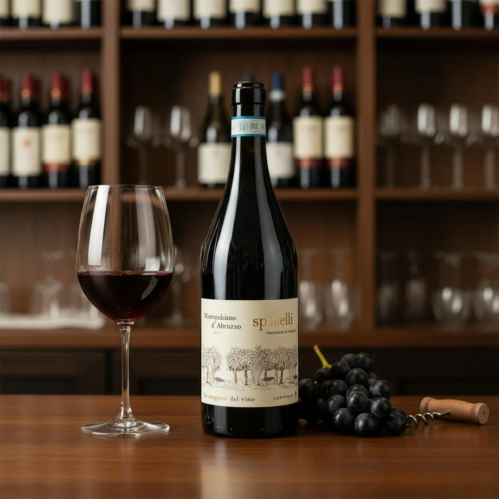 Montepulciano Le Stagioni del Vino 2022 0,75 L – Spinelli Orsi 25150 by Spinelli Orsi color Svart