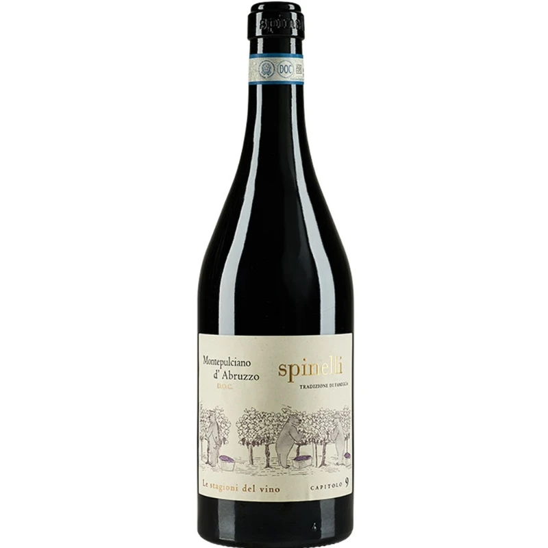 Montepulciano Le Stagioni del Vino 2022 0,75 L – Spinelli Orsi 25150 by Spinelli Orsi color Svart