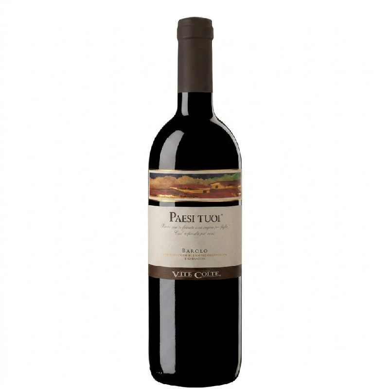Barolo DOCG Paesi Tuoi 0,75 L – Vite Colte 25240 by Vite Colte color Svart