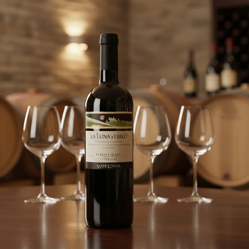 Barbera d’Asti Superiore DOCG La Luna 2021 0,75 L – Vite Colte 25245 by Vite Colte color Svart