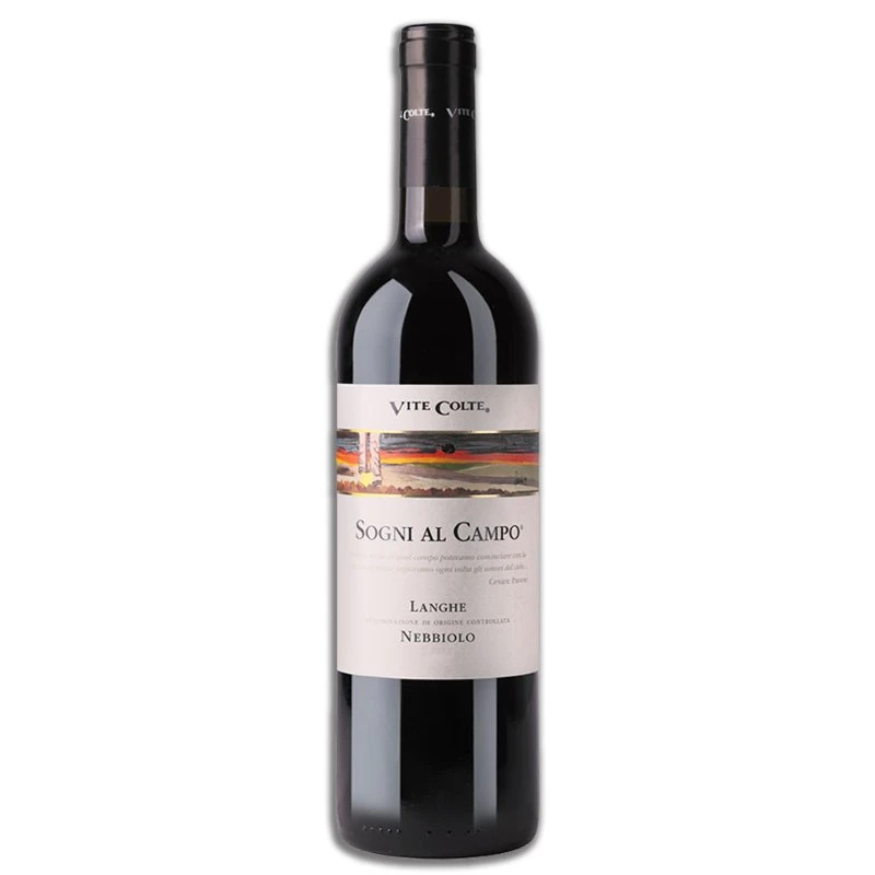 Langhe Nebbiolo DOC Sogni al Campo 2022 0,75 L – Vite Colte 25246 by Vite Colte color Svart