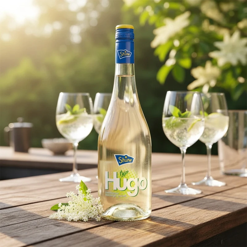 Holunderblüte Schaumwein 0,75 L – Hugo 25270 by HUGO color Svart