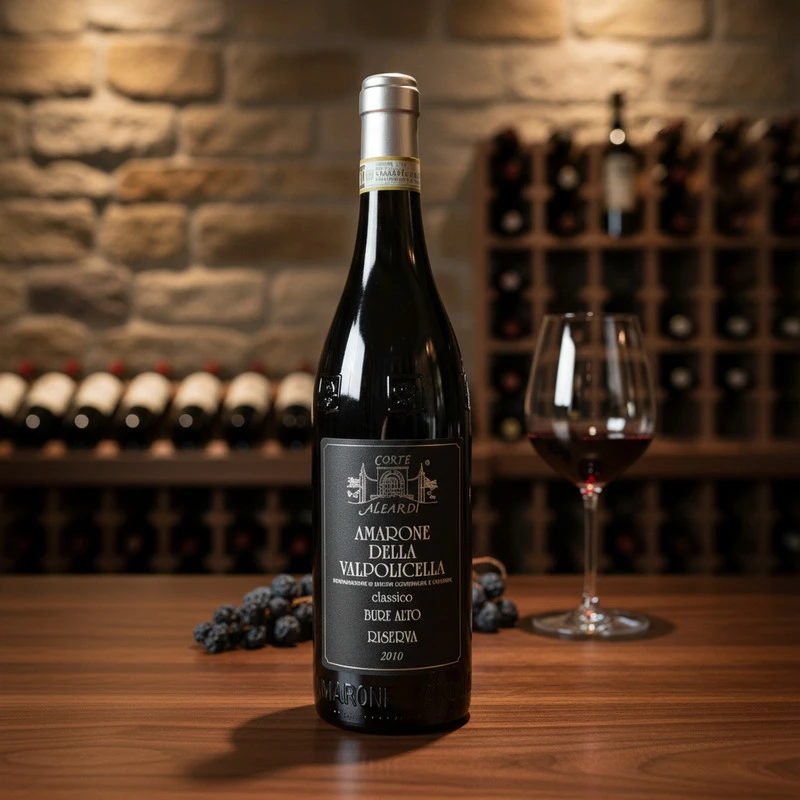 Corte Aleardi Amarone della Valpolicella Classico Riserva DOCG 0,75 L 25295 by Corte Aleardi color Svart