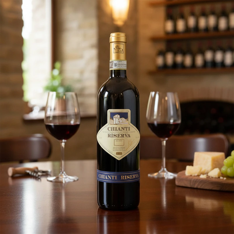 Chianti Riserva DOCG 0,75 L – Renzo Masi 25315 by Renzo Masi color Svart