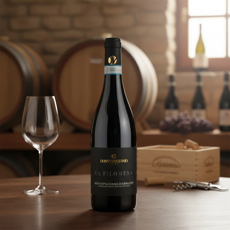 Montepulciano d’Abruzzo Filomena 2020 0,75 L – Donvitantonio 25325 by Donvitantonio color Svart