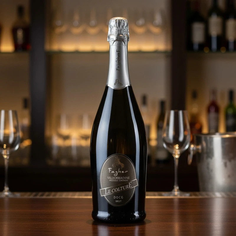 Prosecco Valdobbiadene Fagher DOCG 1,5 L – Le Colture 25336 by Le Colture color Svart