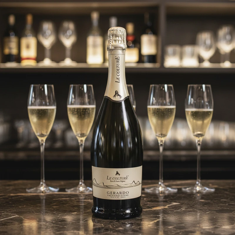 Prosecco Gerardo Brut DOCG 0,75 L – Le Colture 25338 by Le Colture color Svart