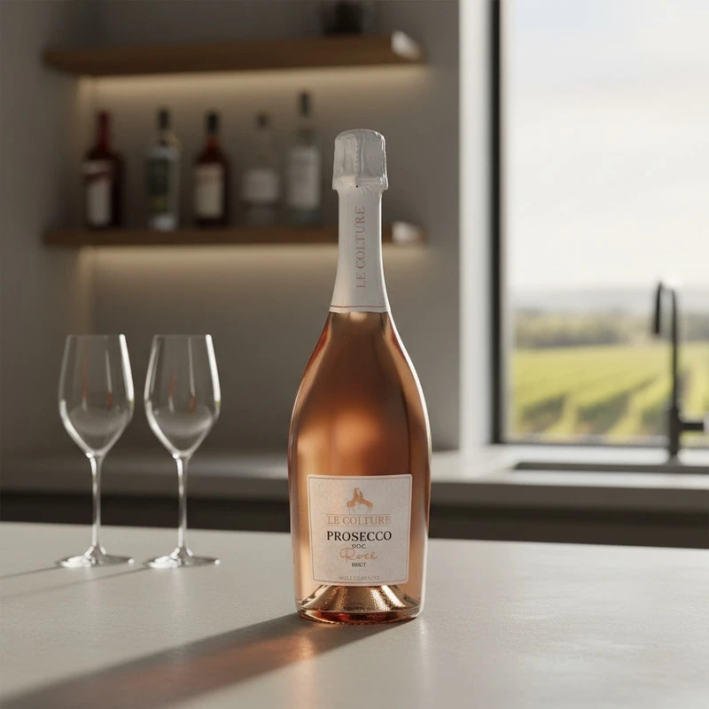 Prosecco Rosé Brut DOC 0,75 L – Le Colture 25339 by Le Colture color Svart
