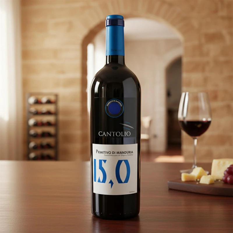 Primitivo di Manduria DOP Mare 15 % 0,75 L – Cantolio 25344 by Cantolio color Svart