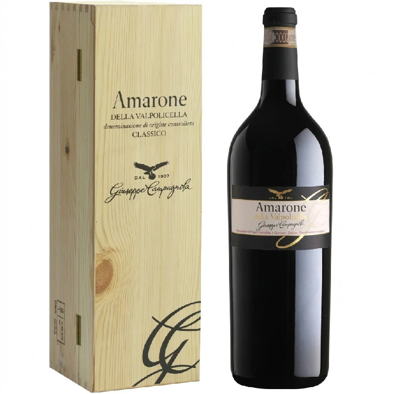 Amarone Classico DOCG 1,5 l Holzkiste – Campagnola 25368 by Campagnola color Svart