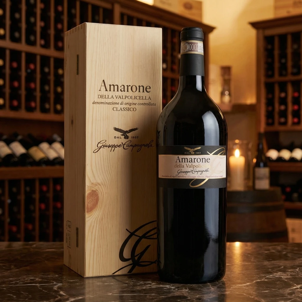 Amarone Classico DOCG 1,5 l Holzkiste – Campagnola 25368 by Campagnola color Svart