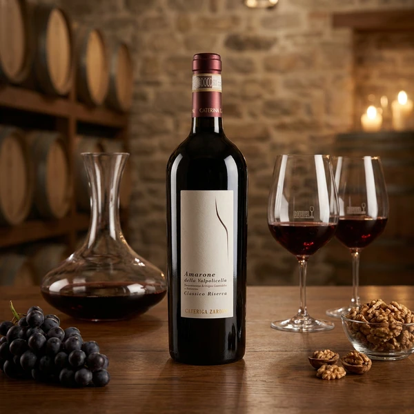 Amarone Classico Riserva DOCG 0,75 L – C. Zardini 25372 by C. Zardini color Svart