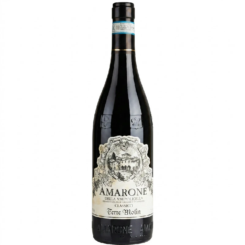 Amarone della Valpolicella DOCG 0,75 L – Terre Molin 25375 by Terre Molin color Svart