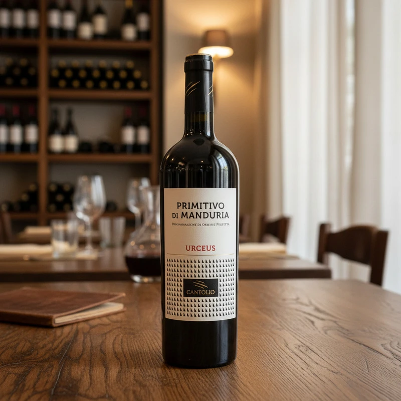 Primitivo di Manduria DOP Urceus 0,75 L – Cantolio 25407 by Cantolio color Svart