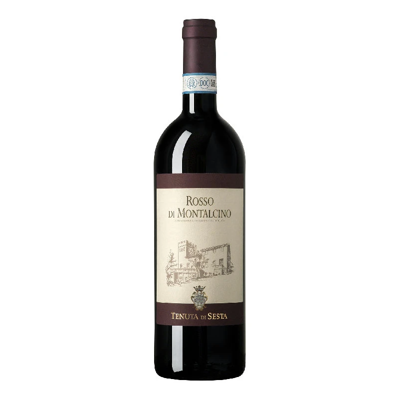 Rosso di Montalcino DOC 0,75 L – Tenuta di Sesta 26018 by Tenuta di Sesta color Svart