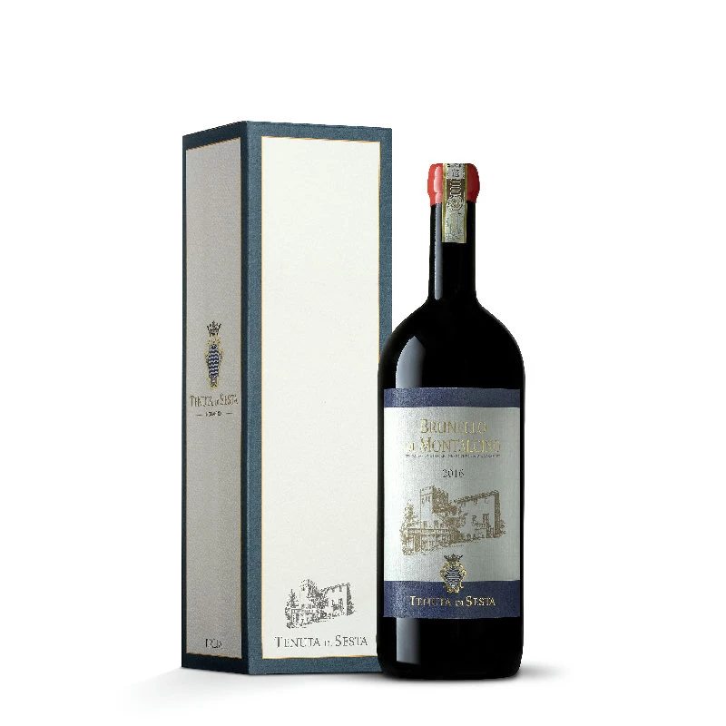 Brunello Magnum DOCG 1,5 L Geschenkkarton – Tenuta di Sesta 26019 by Tenuta di Sesta color Svart