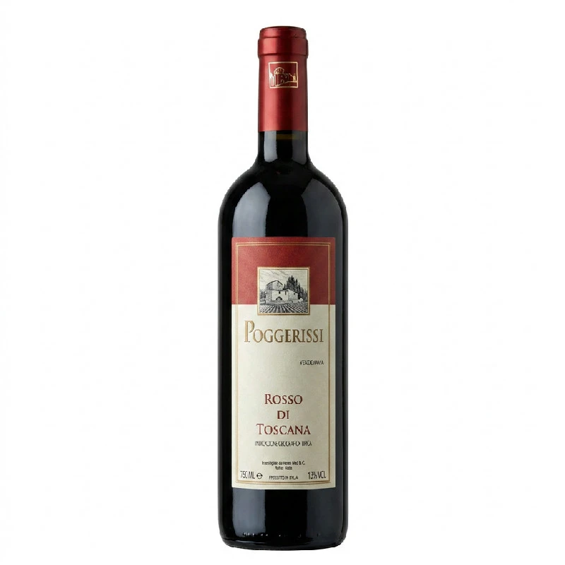Rosso di Toscana IGT 2024 0,75 L – Poggerissi 26030 by Poggerissi color Svart