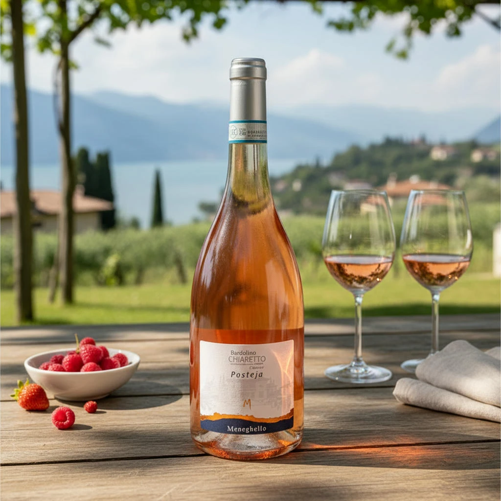 Bardolino Chiaretto Posteja DOC 0,75 L – Meneghello 26042 by Meneghello color Svart
