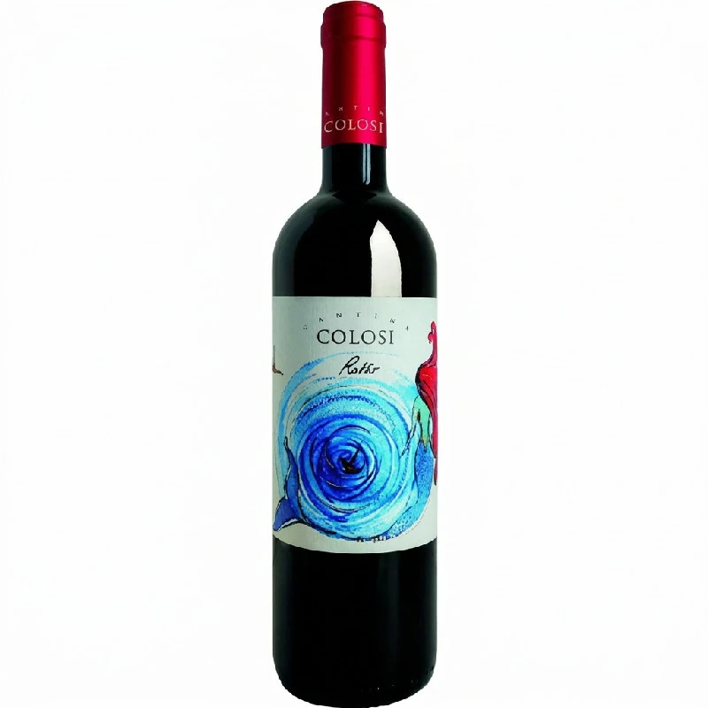 Rosso Terre Siciliane IGT 2023 0,75 L – Belluzza 26055 by Belluzza color Svart