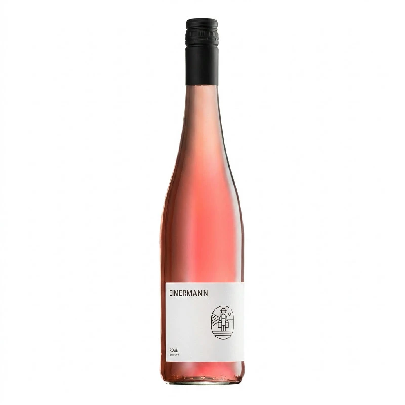 Rosé Feinherb 2023 0,75 L – Eimermann 26076 by Eimermann color Svart