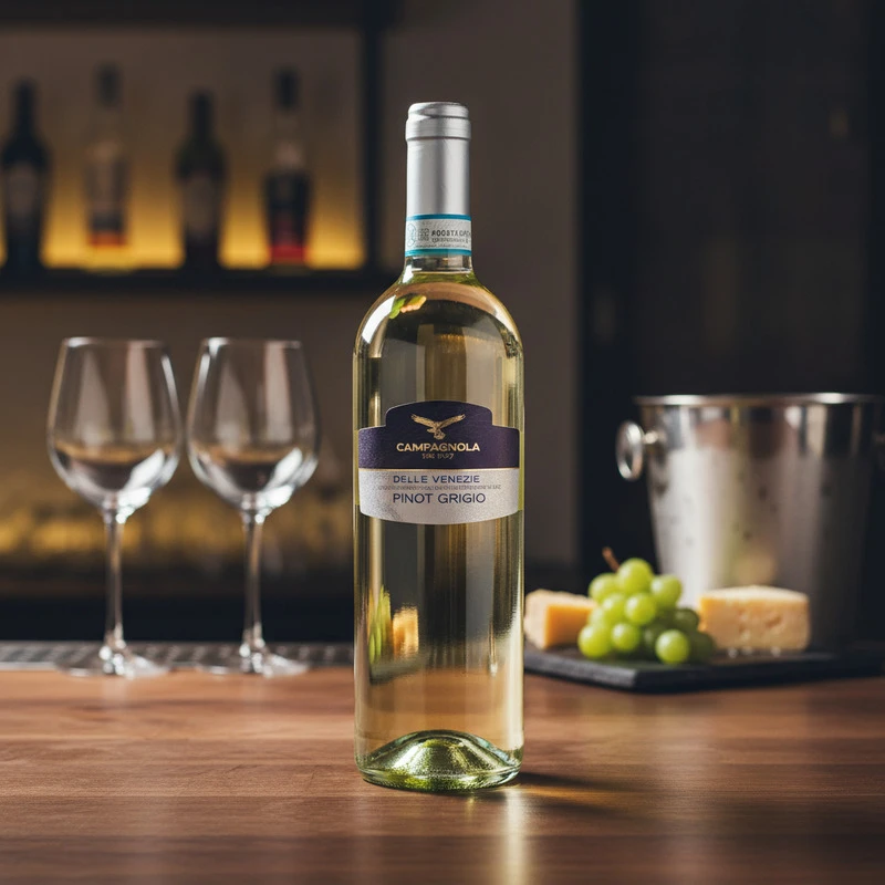 Pinot Grigio delle Venezie DOC 0,75 L – Campagnola 26081 by Campagnola color Svart