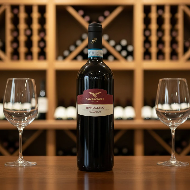 Bardolino Classico DOC 0,75 L – Campagnola 26101 by Campagnola color Svart
