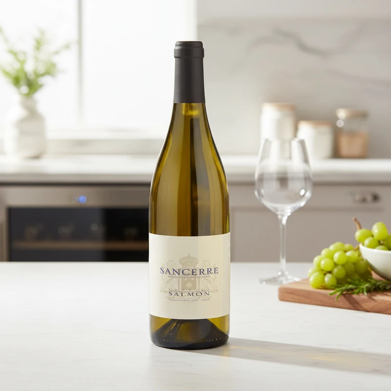 Sancerre Blanc 0,75 L – Domaine Salmon 26102 by Domaine Salmon color Svart