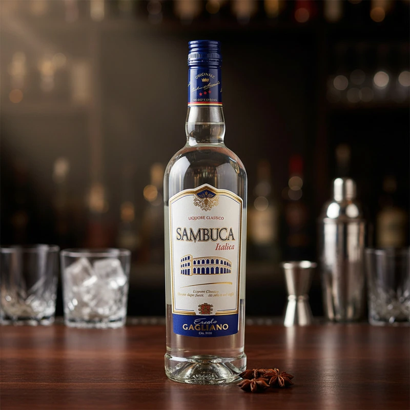 Sambuca 40 % 0,70 L – Gagliano 26660 by GAGLIANO color Svart