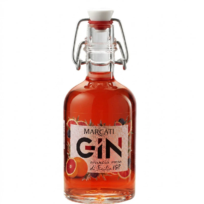 Gin Blutorange Sicilia 42 % 10 cl – Marcarti 26936 by Marcarti color Svart