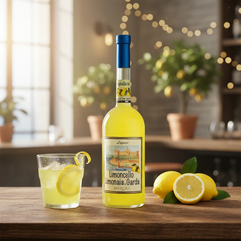 Limoncello del Garda 28 % 0,70 L – Marcarti 26952 by Marcarti color Svart