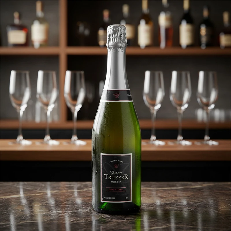 Muscat Spumante alkoholfrei 0,75 L – Laurent Truffer 26450 by Laurent Truffer color Svart
