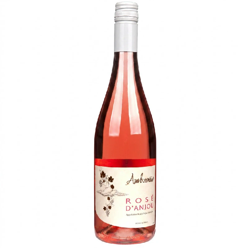 Rosé d’Anjou AOC 0,75 L – Ambroisie 24005 by Ambroisie color Svart