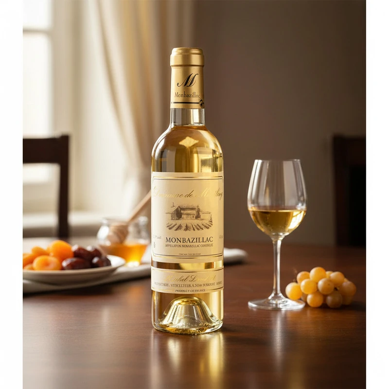 Monbazillac Dessertwein 0,375 L – Domaine Montlong 24629 by Domaine Montlong color Svart