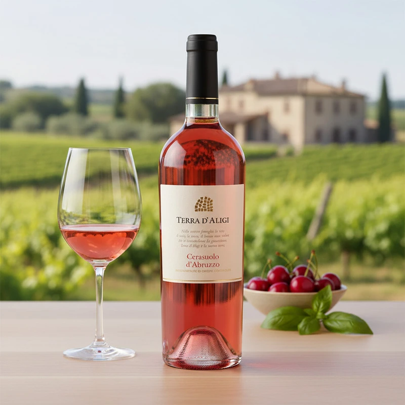 Cerasuolo d’Abruzzo DOC 2024 0,75 L – Terra d’Aligi 25022 by Terra d’Aligi color Svart