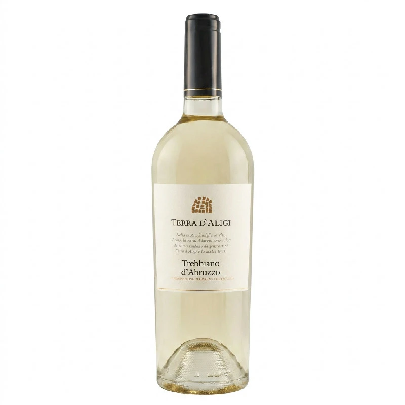 Trebbiano d’Abruzzo DOC 2023 0,75 L – Terra d’Aligi 25023 by Terra d’Aligi color Svart