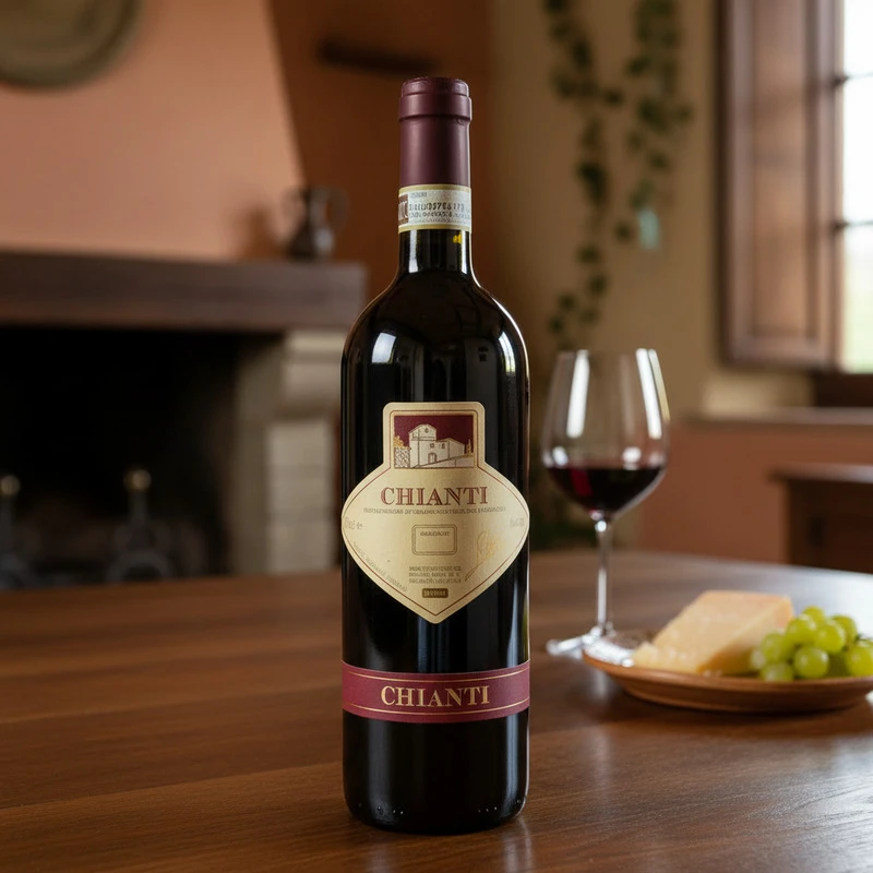 Chianti DOCG 0,75 L – Renzo Masi 25042 by Renzo Masi color Svart
