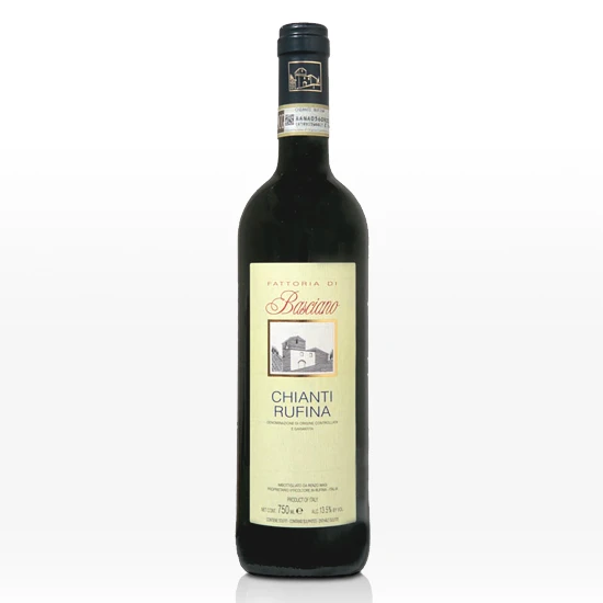 Chianti Rufina DOCG 2023 0,75 L – Basciano 25046 by Basciano color Svart