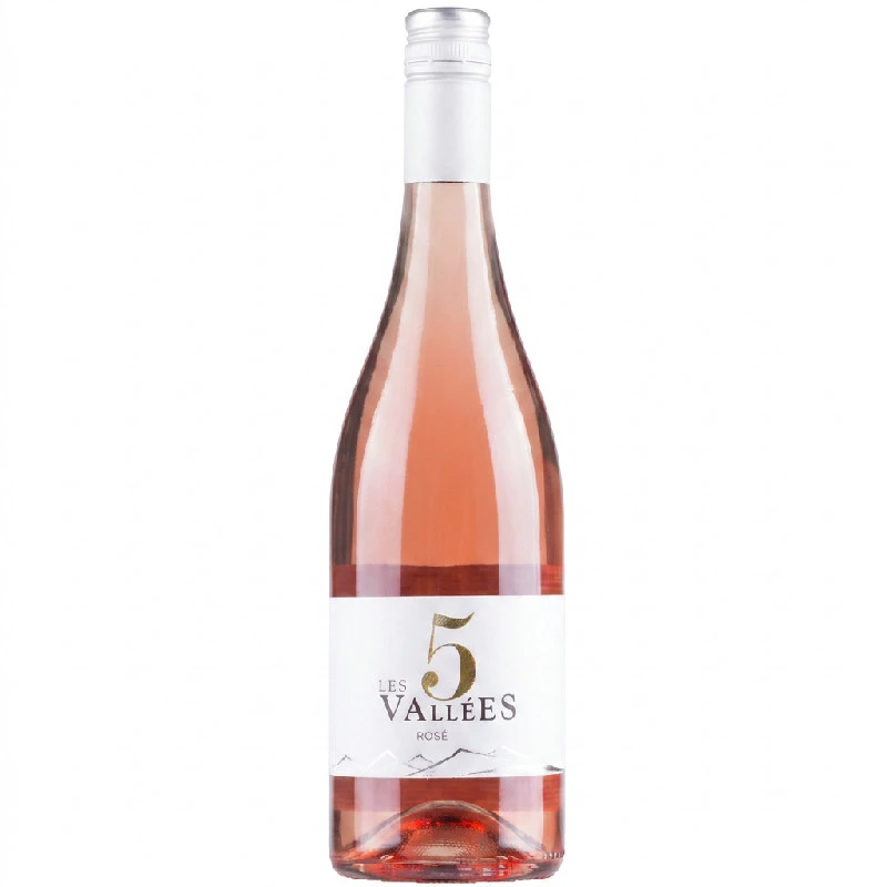 Les 5 Vallées Rosé 0,75 L – Paul Mas 25800 by Paul Mas color Svart