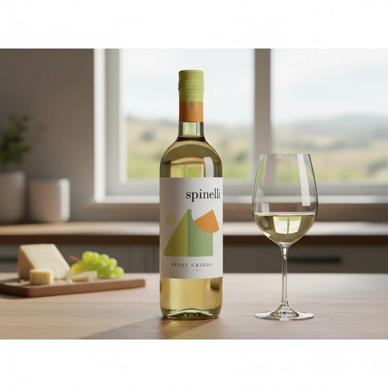 Pinot Grigio Terre di Chieti IGT 0,75 L – RDP Spinelli 25012 by RDP Spinelli color Svart