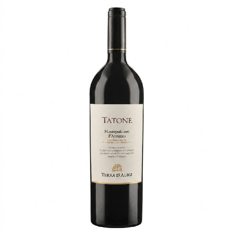 Tatone Montepulciano d’Abruzzo DOC 2019 0,75 L – Terra d’Aligi 25019 by Terra d’Aligi color Svart