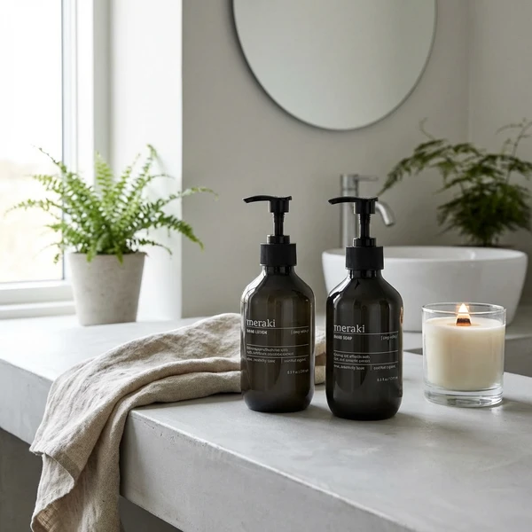 Meraki Deep Valley Handpflege Geschenkset 2 x 275 ml 309770656 by Meraki color Svart